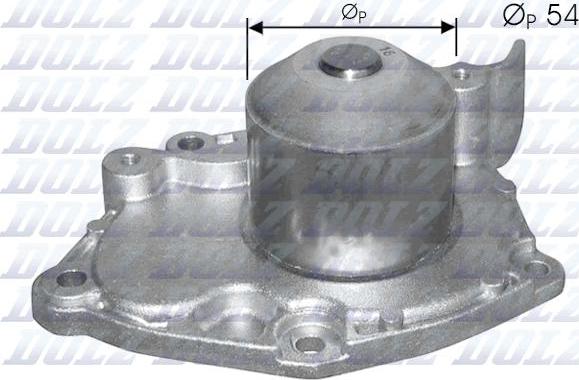 DOLZ R219 - Pompa acqua www.autoricambi360.it