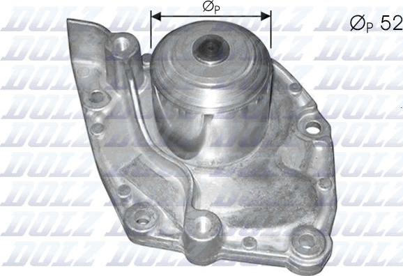 DOLZ R229 - Pompa acqua www.autoricambi360.it