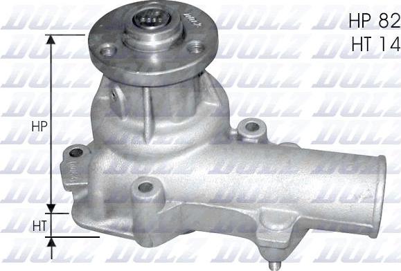 DOLZ S110 - Pompa acqua www.autoricambi360.it