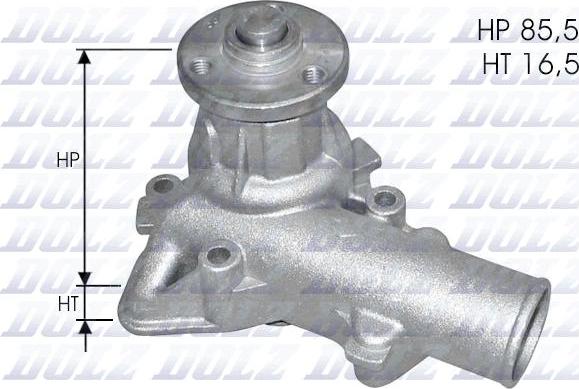 DOLZ S118 - Pompa acqua www.autoricambi360.it