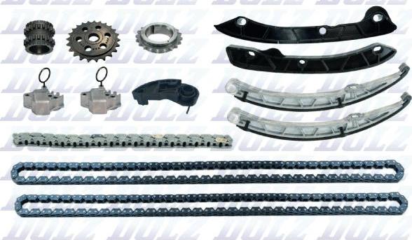 DOLZ SKCL028 - Kit catena distribuzione www.autoricambi360.it
