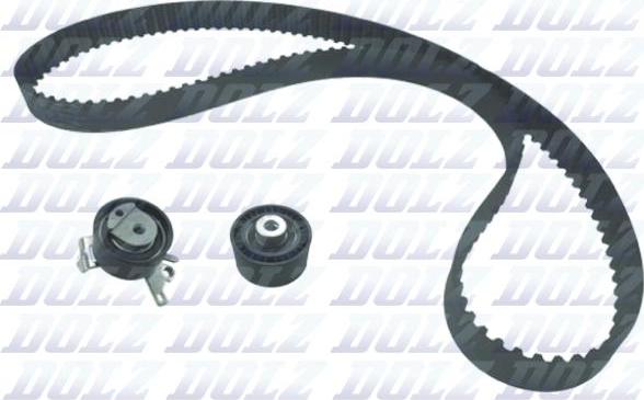 DOLZ SKD056 - Kit cinghie dentate www.autoricambi360.it