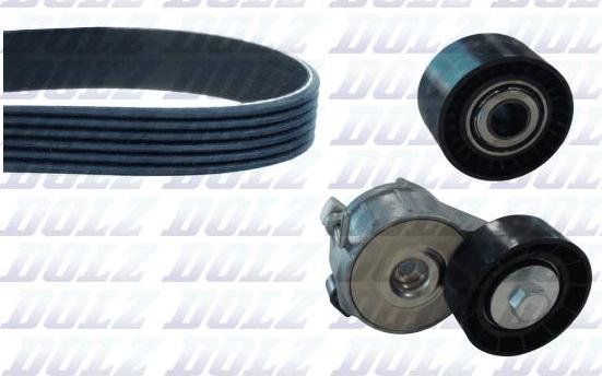 DOLZ SKD198A - Kit cinghie dentate www.autoricambi360.it