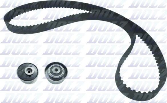 DOLZ SKD162 - Kit cinghie dentate www.autoricambi360.it