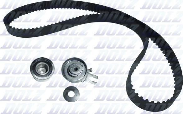 DOLZ SKD111 - Kit cinghie dentate www.autoricambi360.it