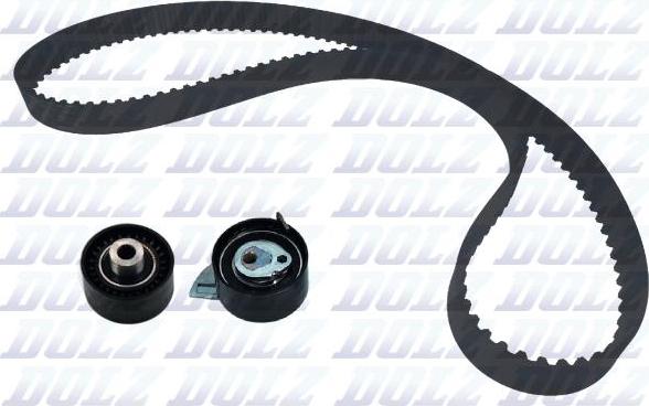 DOLZ SKD171 - Kit cinghie dentate www.autoricambi360.it