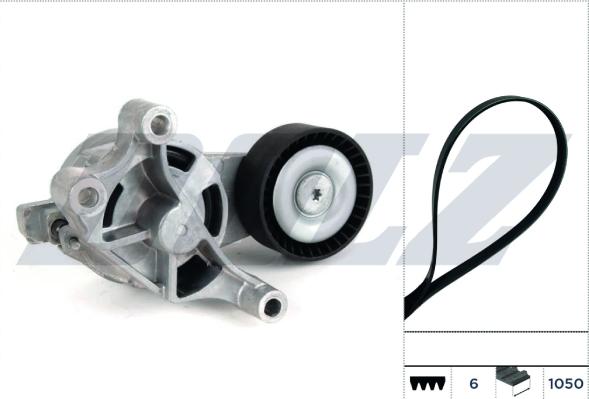 DOLZ SKD309A - Kit Cinghie Poly-V www.autoricambi360.it
