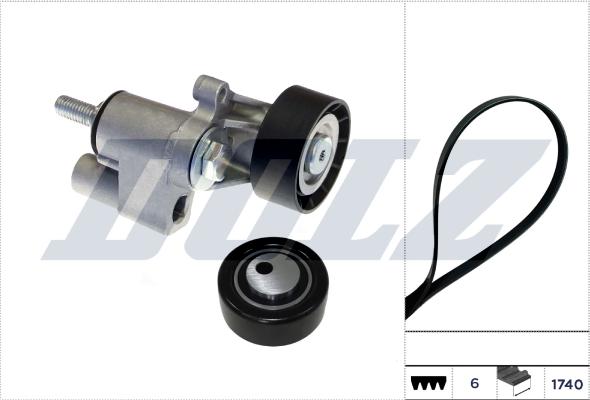 DOLZ SKD313A - Kit Cinghie Poly-V www.autoricambi360.it