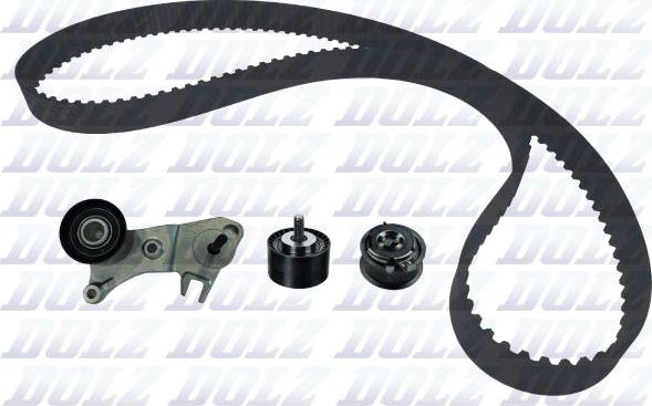 DOLZ SKD254 - Kit cinghie dentate www.autoricambi360.it