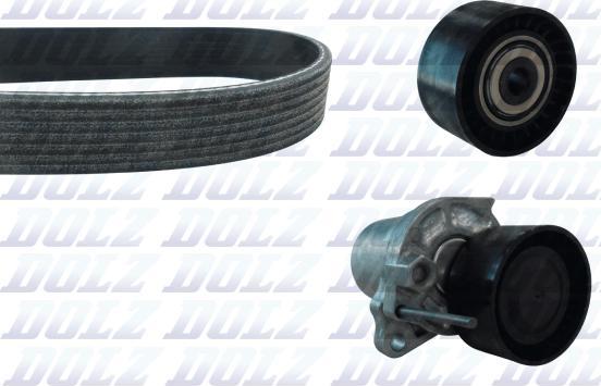 DOLZ SKD200A - Kit cinghie dentate www.autoricambi360.it