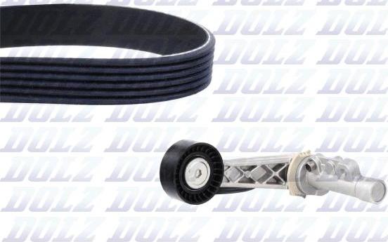 DOLZ SKD208A - Kit cinghie dentate www.autoricambi360.it