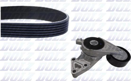 DOLZ SKD214A - Kit cinghie dentate www.autoricambi360.it