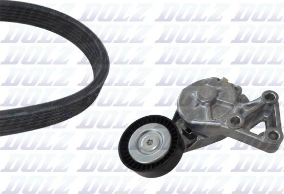 DOLZ SKD217A - Kit cinghie dentate www.autoricambi360.it