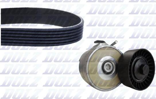 DOLZ SKD227A - Kit cinghie dentate www.autoricambi360.it