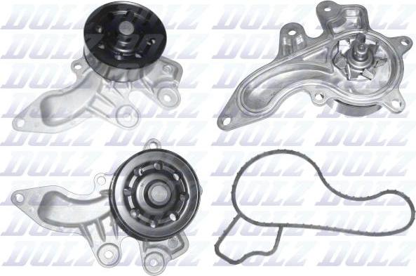 DOLZ T264 - Pompa acqua www.autoricambi360.it