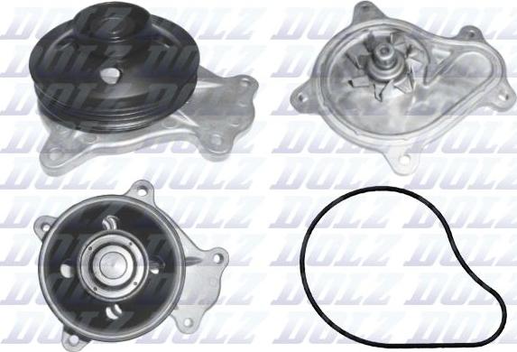DOLZ T265 - Pompa acqua www.autoricambi360.it
