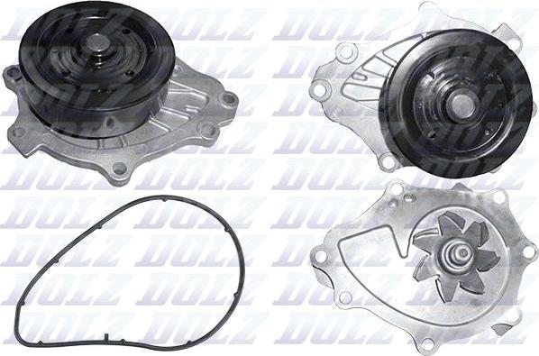 DOLZ T231 - Pompa acqua www.autoricambi360.it