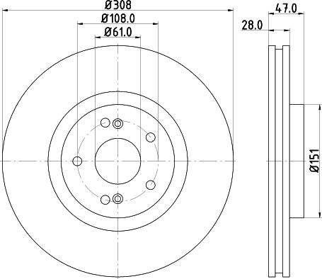 Cifam 800-673C - Discofreno www.autoricambi360.it