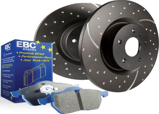 EBC Brakes PD14KF548 - Kit freno per elevate prestazioni www.autoricambi360.it