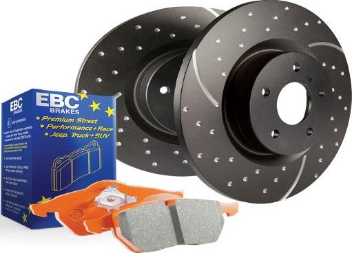 EBC Brakes PD15KF692 - Kit freno per elevate prestazioni www.autoricambi360.it
