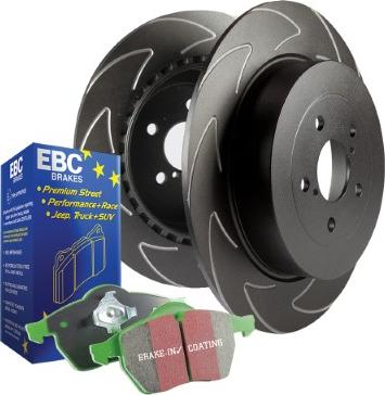 EBC Brakes PD16KF018 - Kit freno per elevate prestazioni www.autoricambi360.it