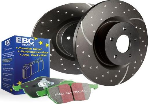 EBC Brakes PD11KF1088 - Kit freno per elevate prestazioni www.autoricambi360.it