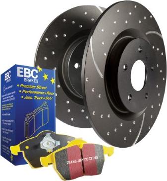 EBC Brakes PD13KF039 - Kit freno per elevate prestazioni www.autoricambi360.it