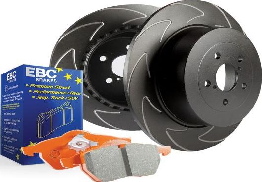 EBC Brakes PD20KF750 - Kit freno per elevate prestazioni www.autoricambi360.it