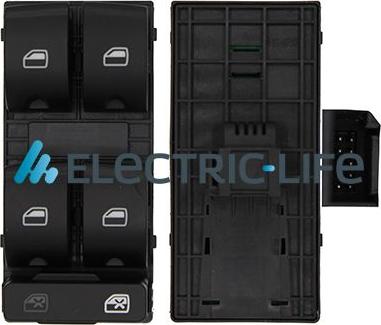 Electric Life ZRADP76001 - Interruttore, Alzacristallo www.autoricambi360.it