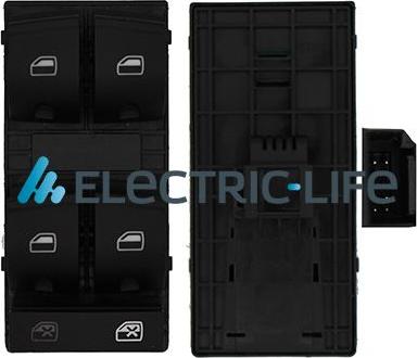 Electric Life ZRADP76002 - Interruttore, Alzacristallo www.autoricambi360.it