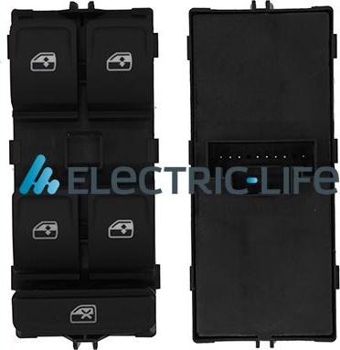 Electric Life ZRVKP76002 - Interruttore, Alzacristallo www.autoricambi360.it