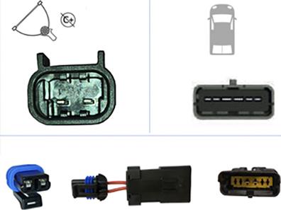 Electric Life ZR ZA131 R - Alzacristallo www.autoricambi360.it