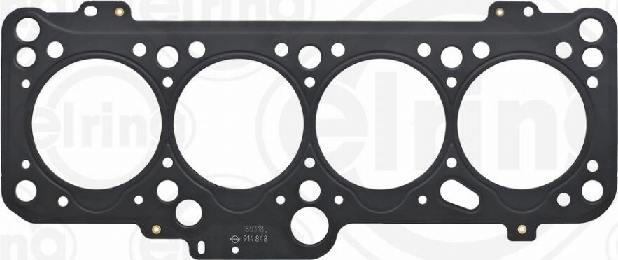 Elring 914.848 - Guarnizione, Testata www.autoricambi360.it