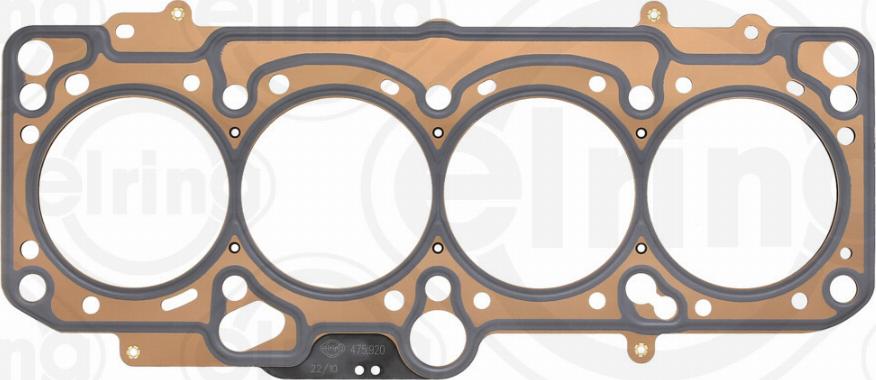 Elring 475.920 - Guarnizione, Testata www.autoricambi360.it