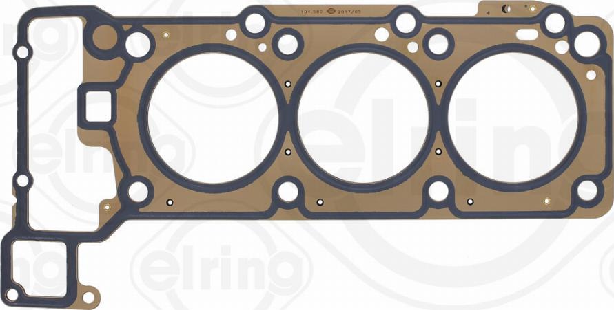 Elring 104.580 - Guarnizione, Testata www.autoricambi360.it