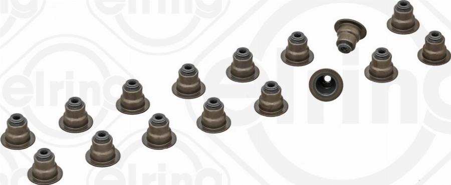 Elring 186.700 - Kit guarnizioni, Stelo valvola www.autoricambi360.it