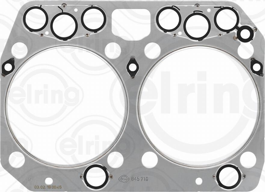 Elring 845.710 - Guarnizione, Testata www.autoricambi360.it