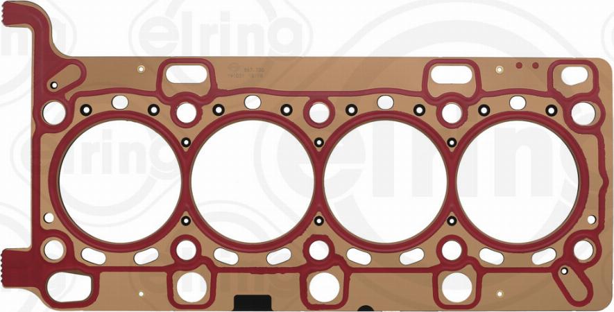Elring 867.700 - Guarnizione, Testata www.autoricambi360.it
