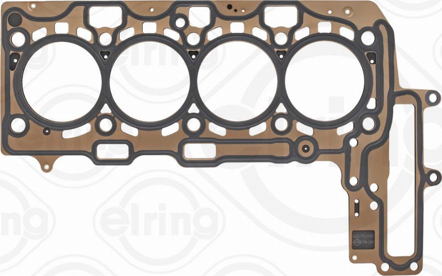 Elring 796.280 - Guarnizione, Testata www.autoricambi360.it