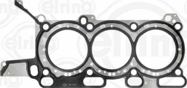Elring 706.540 - Guarnizione, Testata www.autoricambi360.it