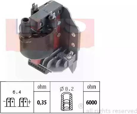 EPS 1.990.302 - Bobina d'accensione www.autoricambi360.it