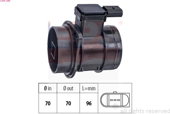 EPS 1.991.449 - Debimetro www.autoricambi360.it