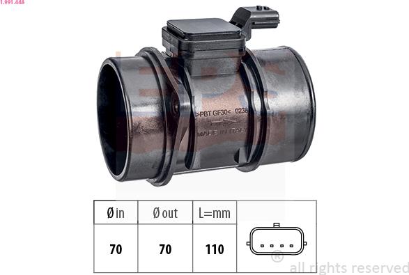 EPS 1.991.448 - Debimetro www.autoricambi360.it