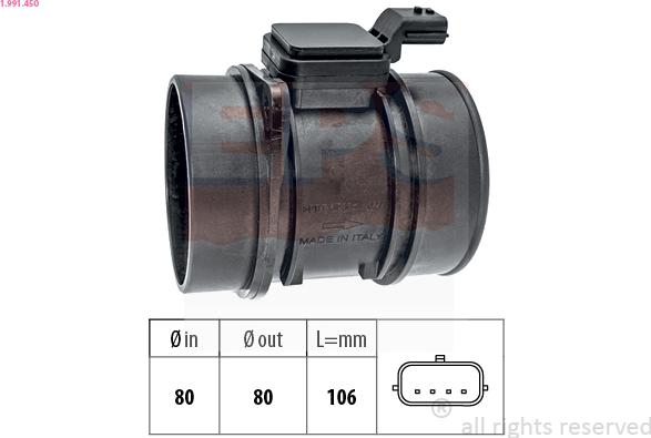 EPS 1.991.450 - Debimetro www.autoricambi360.it