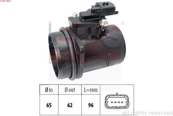 EPS 1.991.463 - Debimetro www.autoricambi360.it