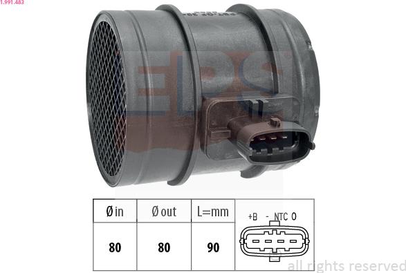 EPS 1.991.483 - Debimetro www.autoricambi360.it