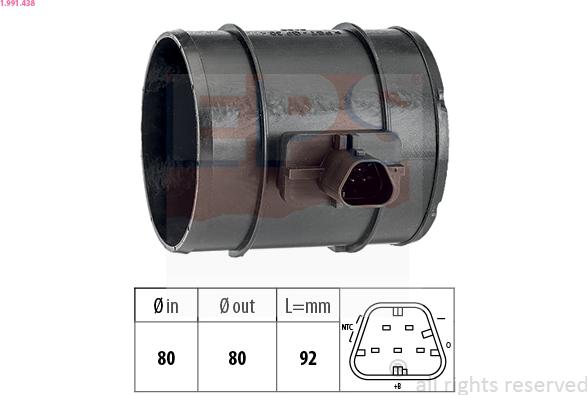 EPS 1.991.438 - Debimetro www.autoricambi360.it
