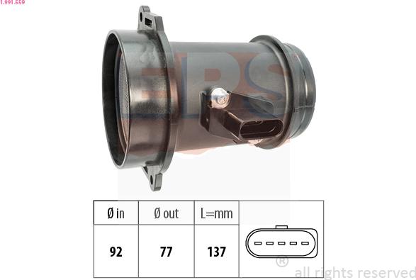 EPS 1.991.559 - Debimetro www.autoricambi360.it