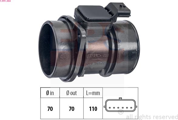 EPS 1.991.364 - Debimetro www.autoricambi360.it