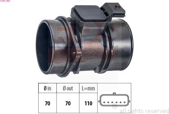 EPS 1.991.363 - Debimetro www.autoricambi360.it